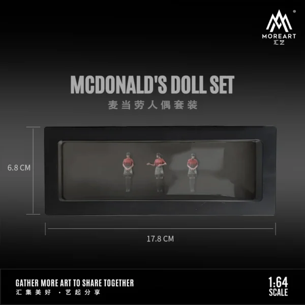 [Figure] MoreArt: 1:64 Car Assembly Scenes Series Model  Car Model Parking Lot for Display /Gifts/Collection