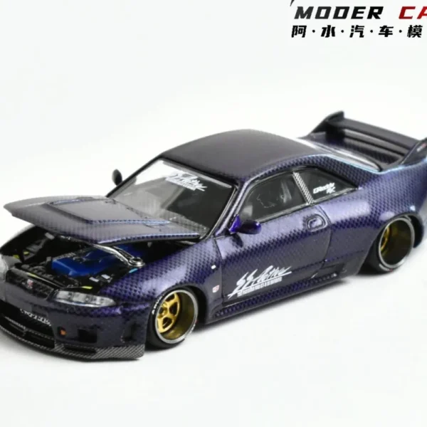 Kaido House + MINIGT TSM 1:64 163 Adults Hobby Skyline R33 Diecast Model Car