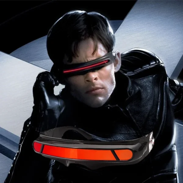 X men Cyclops Cosplay Polarized Sunglasses for Men Women Memory Material Shield Designer Sunglasses