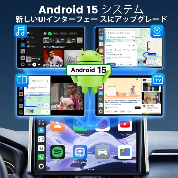 8+256G Carlinkit Android 15 AI Box 5G Wireless Carplay Car Streaming Box Android Auto Wireless Adapter Qualcomm SM6350 Fota Upgr - Image 5