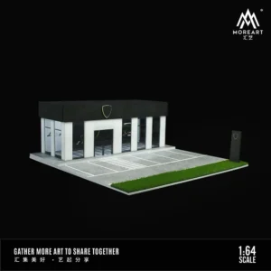 [New Lamborghini] MoreArt 1:64 Car Showroom Miniature Landscape Car Theme Diorama Car Parking Lot Car Display/Collecction