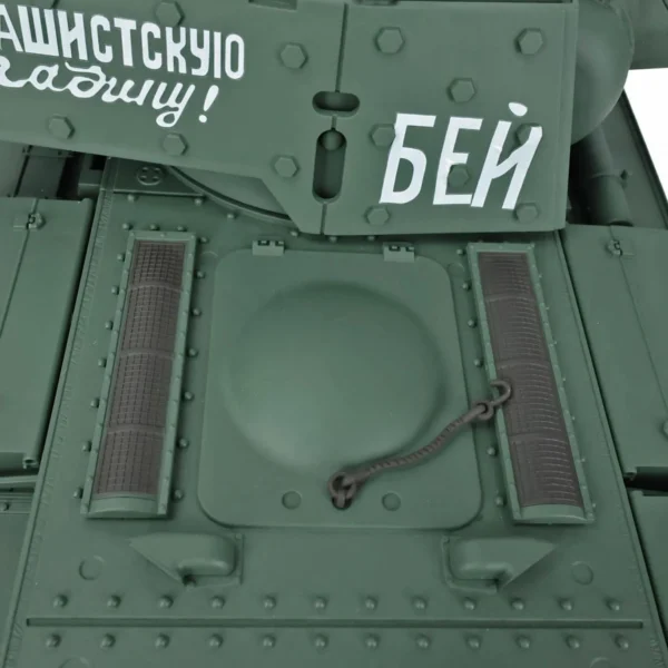 2.4G Heng Long 1/16 Scale RC Tank 7.0 Plastic Ver Soviet KV 1 RTR Model 3878 Cars Model TH17461 - Image 4