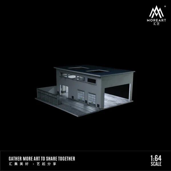 MoreArt 1:64 Factory Lighting Version Scene Model For Display & Collection & Gift - Image 5
