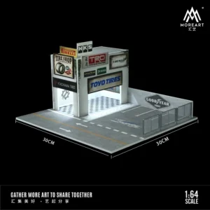 [Retro] MoreArt+TimeMicro 1:64 Sun Room Light version assembly Display Scene