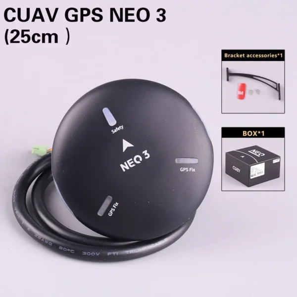 CUAV New NEO 3 GNSS U blox M9N GPS Module for Pixhawk Compass Support Ardupilot PX4 Open Source UAV Navigation - Image 6