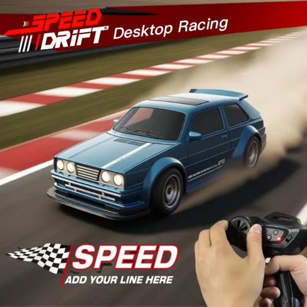 2025 1/43 2.4G High speed Drift Rc Car 4WD Remote Control Car Four Wheel Drive Radio Controlled Mini Racing Model Boy Toy Gift - Image 2