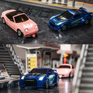 1:43 Scale Remote Control Drift Car Mx5 4wd Full Proportional Control With Gyroscope For 60 Minute Runtime Realistic Racing Toy
