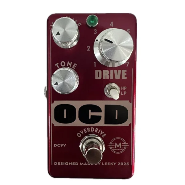 Leeky OCD Obsessive Overdrive Effect Pedal for Electric Guitar with HP/LP Clip Cwitch Drive Guitar Pedal - Image 2