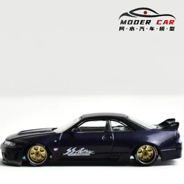 Kaido House + MINIGT TSM 1:64 163 Adults Hobby Skyline R33 Diecast Model Car - Image 4