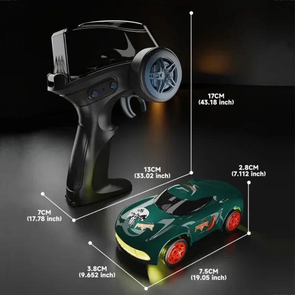 JHD 2025New Car JJRC Q197 1: 64 2.4G 4WD RC Racing Car Full Proportion Desktop Competition Electronic Positioning Drift Q197 Car - Image 6