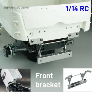 SCALECLUB RC Truck 1/14 Front Bracket Cab Flip Hinge For Tamiya 770S TGX FH16 R620 R470 Actros 1 14 RC Truck Parts Accessories