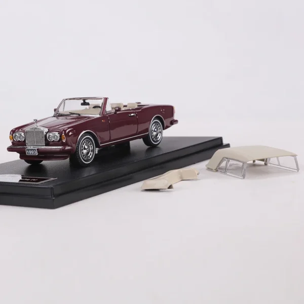 GFCC 1:64 1993 Corniche IV Convertible Car Alloy Model Car - Image 6