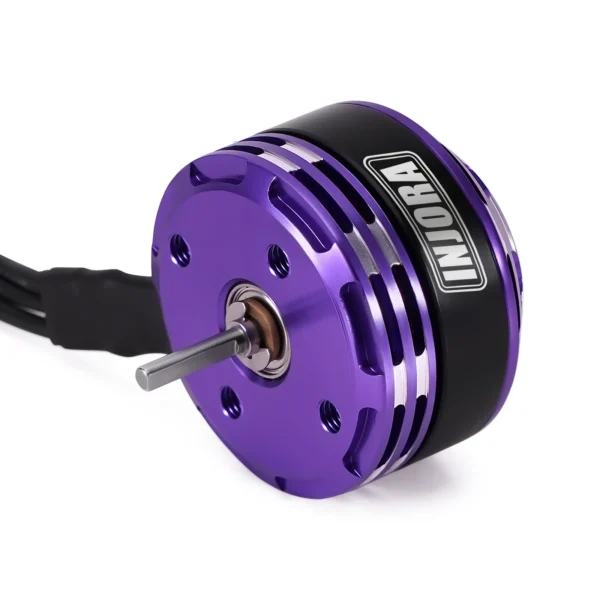 INJORA Fat Viper 2204 Brushless Outrunner Motor & Transmission for 1/18 RC Crawler TRX4M - Image 4