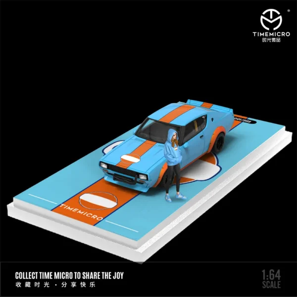 TimeMicro 1:64 KPGC110 ADVAN Painting Alloy Car Model for Collection&Display&Gift - Image 3