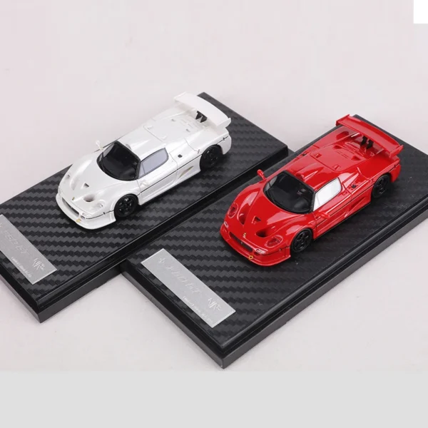 WHITE: NA 1:64 F50 Sports Car Simulation Resin Car ModelLimited Edition - Image 2