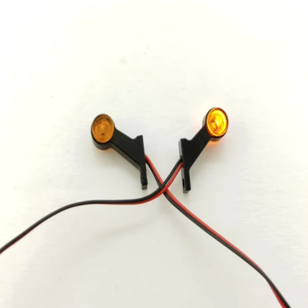 LED Side Lights Outline Marker Lamps Clearance Lamp for 1/14 Tamiya RC Truck SCANIA MAN TGX DIY Upgrade Parts - Image 3