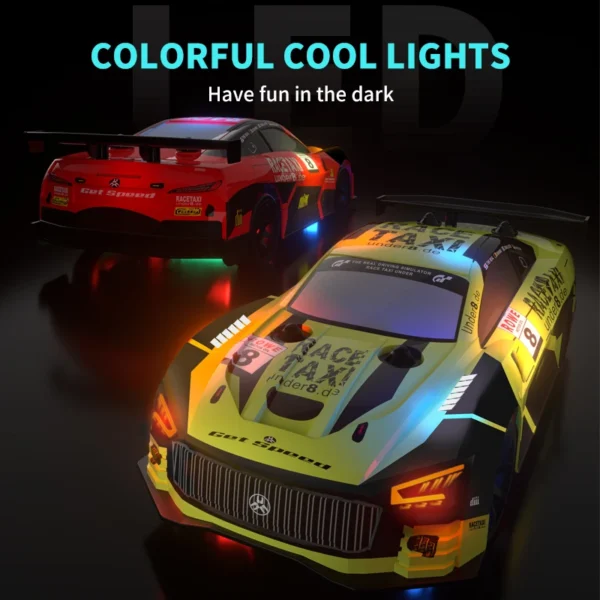 JJRC Q165 2.4G Drift Rc Car 4WD Drift Car 1:18 Toy Remote Control GTR Car RC Racing Car Toy for Children Christmas Gifts ﻿ - Image 4