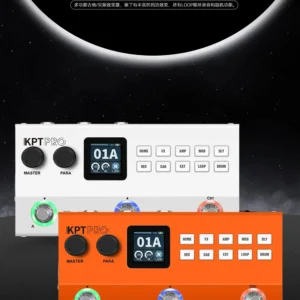 Yuimer KPT PRO Guitar Effect Pedal Loop Drum with Noise Reduction Compression EQ Delay Reverb TANK G Upgraded Multi Effects