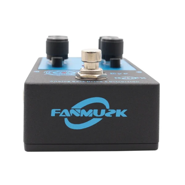 Fanmuzk Red Eye Analog Bass Drive Distortion Effect Pedal with Blend Control for Electric Bass - Image 5