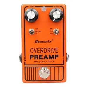 YJM308: NEW Demonfx DOD250 MXR DISTORTION DOD 308 In one pedal two toggle