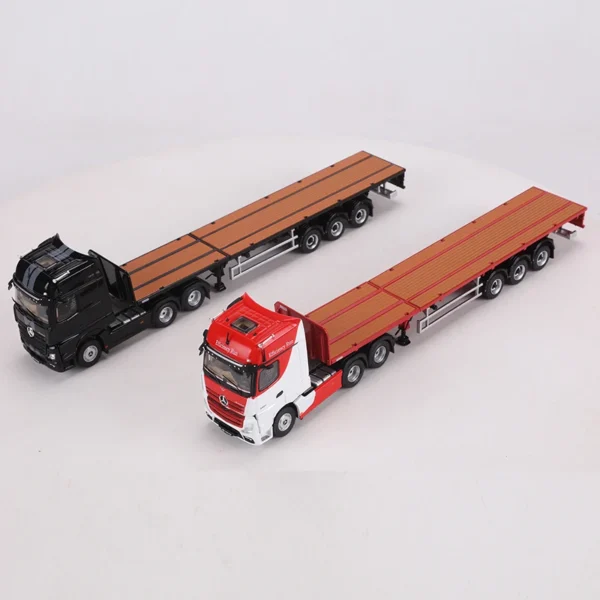 Pre-sale GCD 1:64 ACTROS GIGASPACE 6*2 Sattelzugmaschine & Scalable Trailer Alloy Mode Car - Image 2