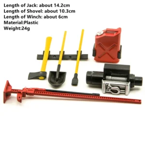 [4008] MIBIDAO RC Car Simulated Decoration Tools For 1/10 TRX4 TRX6 Axial SCX10 90046 AXI03007 Redcat D90 D110 Accessories