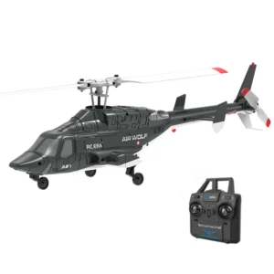 RC ERA A61 Airwolf 2.4G 4CH 6 Axis Gyro Optical Flow Localization Altitude Hold 1:53 Scale Flybarless RC Helicopter