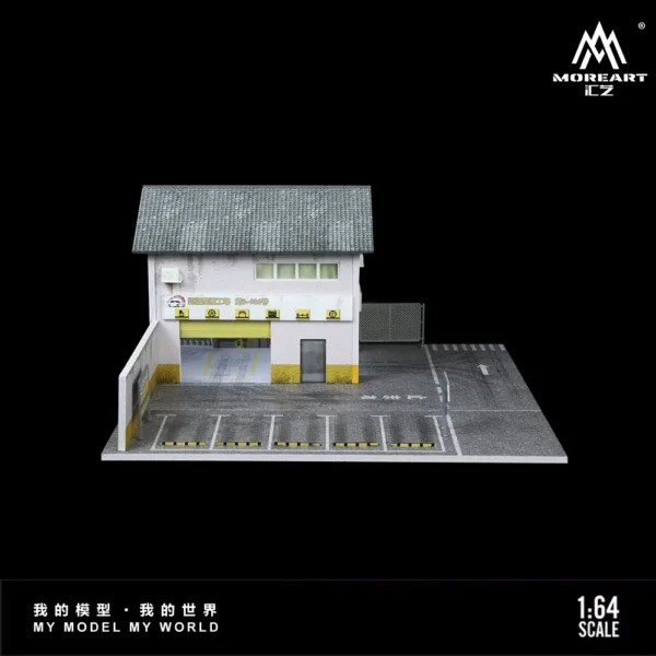 More Art 1:64 Parking Lot Diorama Light Version Diorama for Display&Collection&Gift - Image 3