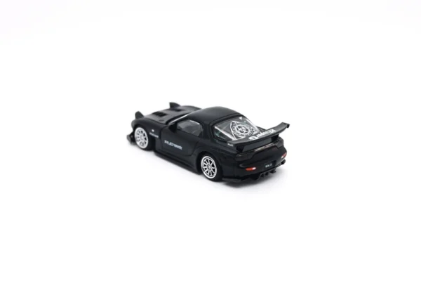 Xcartoys x POP RACE 1:64 RX7 RE AMEMIYA WIDE BODY grey Metal Diecast Model Car - Image 3