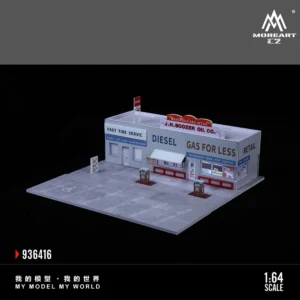 [GAS Station] MoreArt+TimeMicro 1:64 Sun Room Light version assembly Display Scene