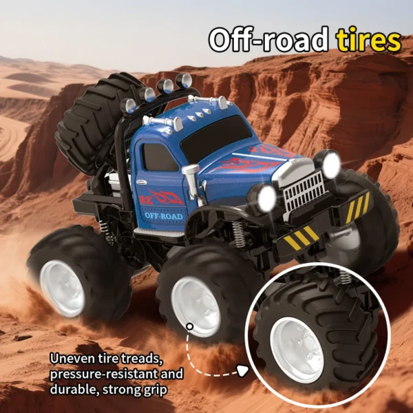 New 1:64 Rc Car Mini 2.4Ghz City Road Handle High Speed Alloy All Terrain Remote Control Car Dual Control Children's Toys Gifts - Image 6