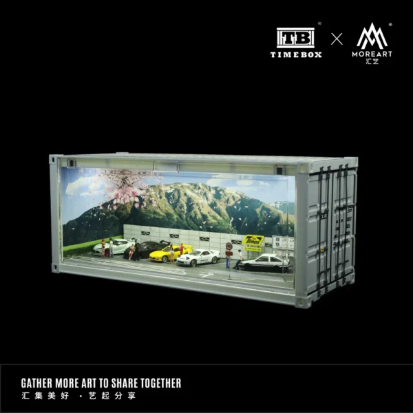 Time Box & MoreArt First text D Container Diorama Version Simulation Model for Gift& Collection & Display - Image 4