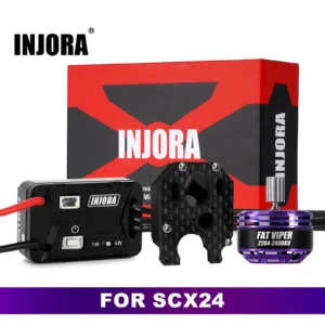INJORA MBL32 G2 Waterproof Brushless ESC & 2204 Fat Viper Outrunner Motor for 1/24 Axial SCX24