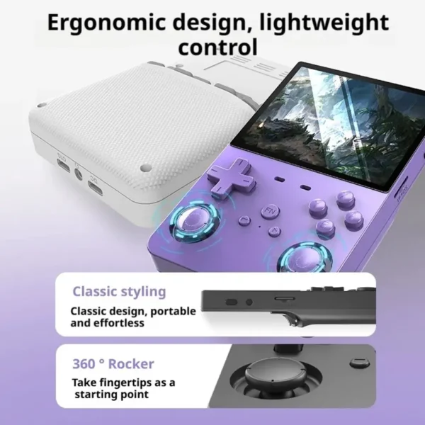 128GB For L35 Retro Handheld Video Game Console Linux System 3.5 Inch IPS Screen Portable Pocket Video Player Games - Image 6