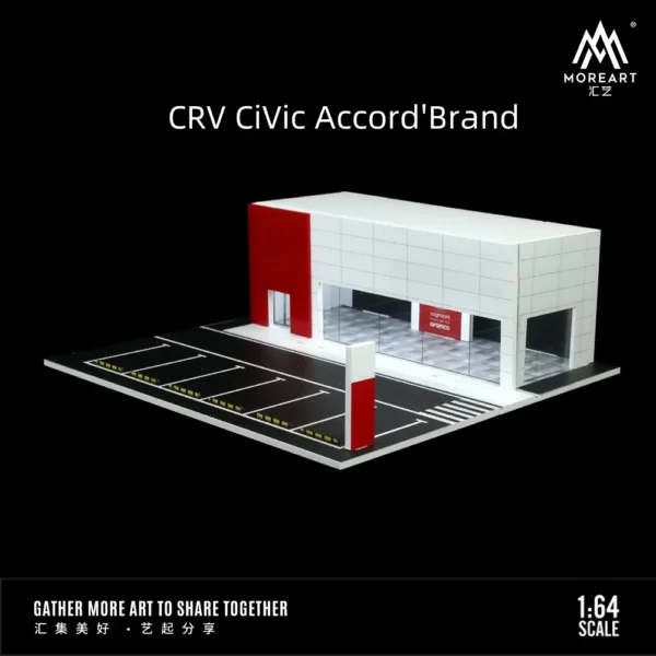 [CiVic brand] MoreArt+TimeMicro 1:64 Sun Room Light version assembly Display Scene