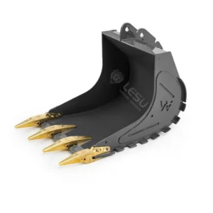 Metal Bucket for Tamiya 1/14 RC Excavator LESU DIY Parts