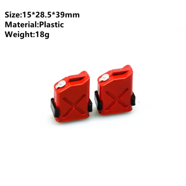 [3628] MIBIDAO RC Car Simulated Decoration Tools For 1/10 TRX4 TRX6 Axial SCX10 90046 AXI03007 Redcat D90 D110 Accessories