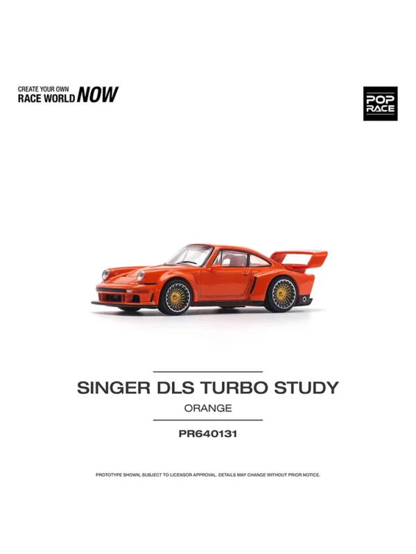 New Stocks Xcartoys Poprace 1：64 Diecast MiniCar Porsche SINGER DLS Turbo Study Alloy Model Toys Racing Cars Boy Gift - Image 6
