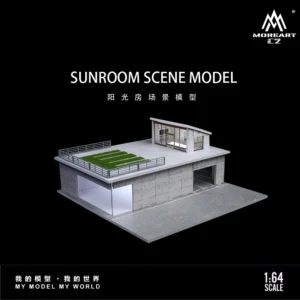 More Art 1:64 Sunlight Room Diorama Light Version Diorama for Display&Collection&Gift