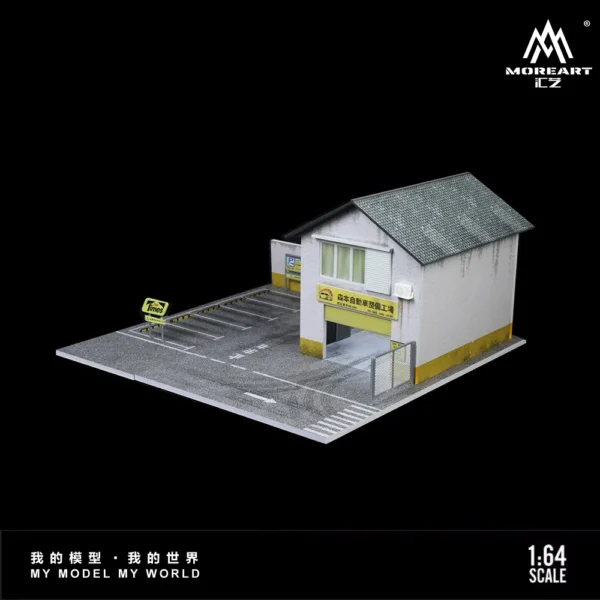 More Art 1:64 Parking Lot Diorama Light Version Diorama for Display&Collection&Gift - Image 4