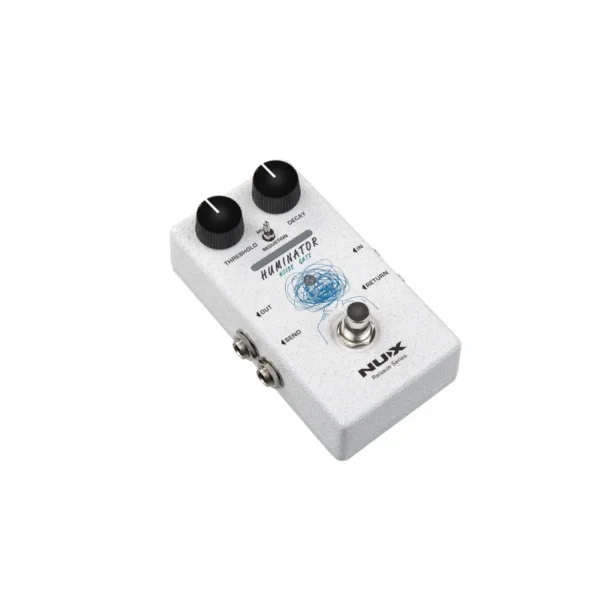 NUX HUMINATOR 18V Analog Noise Gate Pedal  Professional Guitar/Bass Noise Reducer with LED Threshold/Decay Control - Image 2