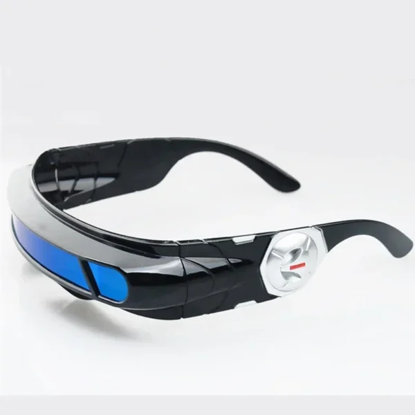 X men Cyclops Cosplay Polarized Sunglasses for Men Women Memory Material Shield Designer Sunglasses - Image 4
