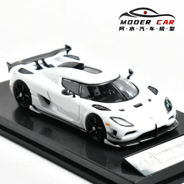 SCA SmallcarART 1:64 Agera RS Diecast Model Car - Image 4