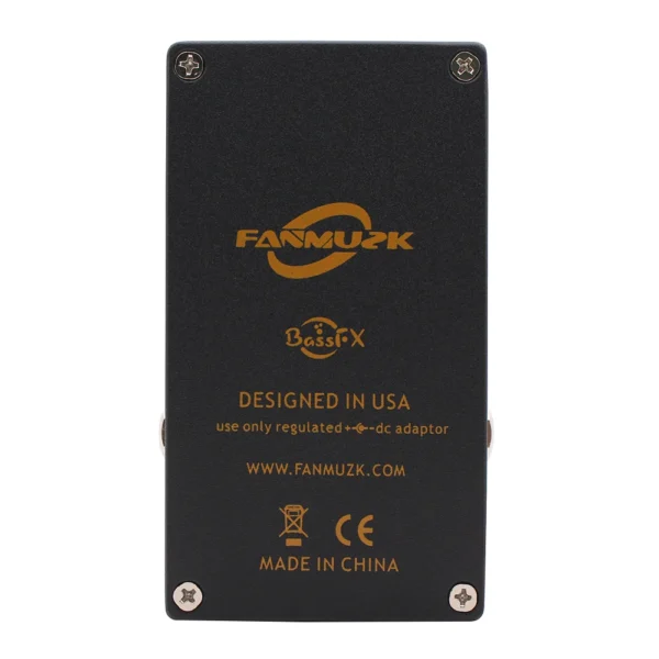 Fanmuzk Analog Bass Metal Distortion Effect Pedal for Electric Bass with Low pass and High pass Control - Image 3