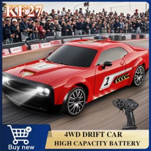 2025 New 1:20 4WD KF27 Rechargeable Smart Remote Control Car 2.4G Frequency High Speed Racing Drift RC Car Boy Festival Gift Toy