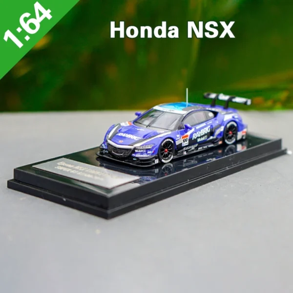 1:64 NSX CONCEPT-GT GT500 Racing Alloy Car Diecasts & Toy Vehicles Car Model Miniature Scale Model Car Toy For Children - Image 2