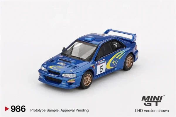 [986 WRC 99 Rally] MINI GT 1:64 LBWK LB-Super 787B M3 Impreza WRC 1999 EB110 DBS 007 Edition Black / Kaido House Nsx Diecast Model Car