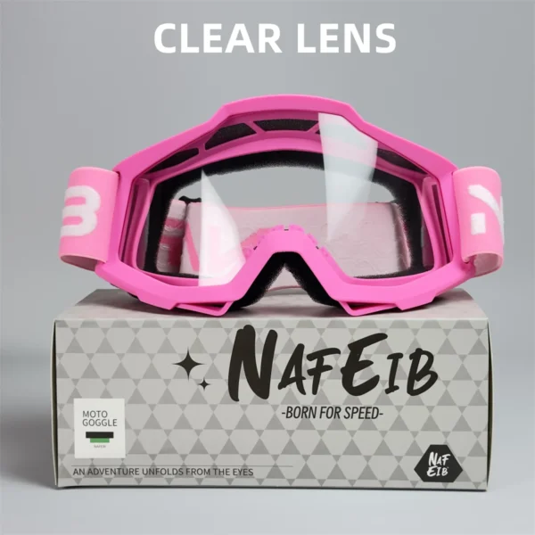 NAFEIB Motorcycle Goggles N17 Motocross Cycling Glasses Outdoor Off Road Skiing Sport MTB ATV Dirt Bike Racing Goggles - Image 6