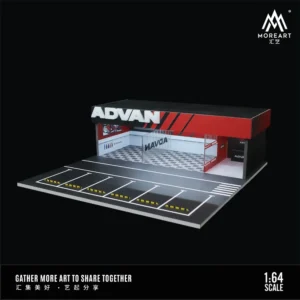 [Advan] MoreArt+TimeMicro 1:64 Sun Room Light version assembly Display Scene