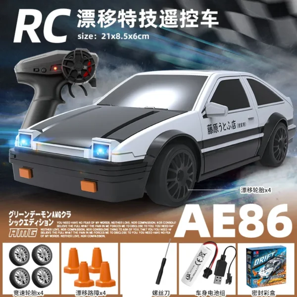 1/24 2.4g 4wd Remote Control Vehicle Mini High Speed Racing Rc Car High Speed Drift Stunt Toys For Boys Children Christmas Gifts - Image 8
